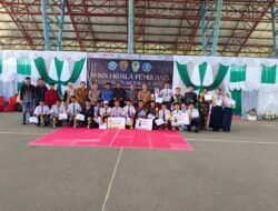 POLRES SERUYAN HADIRI PENTAS OLAHRAGA DAN SENI SERTA PELEPASAN SISWA KELAS XII SMKN 1 KUALA PEMBUANG TAHUN 2026