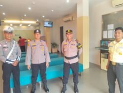 PATROLI OBJEK VITAL PAMAPTA I POLRES SERUYAN SAMBANG TIGA BANK DI KUALA PEMBUANG