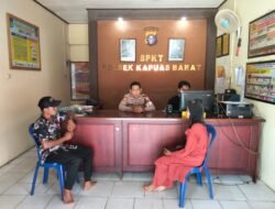 Pelayanan Tanpa Sekat, Polsek Kapuas Barat Permudah Warga Urus Izin Keramaian dan Laporan Kehilangan