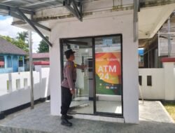 Hadirkan Rasa Aman, Polsek Tewah Perketat Pengamanan Bank dan Pusat Pertokoan