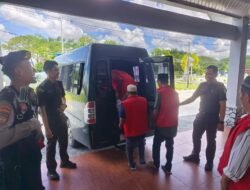 Kawal 26 Tahanan ke Pengadilan, Satsamapta Polres Kotim Pastikan Sidang Berjalan Aman Tanpa Gangguan