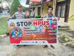 Wujudkan Ruang Digital Sehat, Polsek Kapuas Barat Ajak Warga Perangi Hoaks dan Ujaran Kebencian