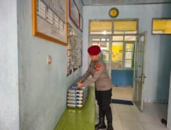Bukan Sekadar Patroli, Polwan Gumas Jangkau Ibu Hamil dan Balita dalam Pengawalan Program MBG