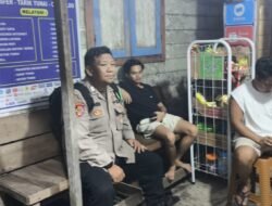 Polsek Tewah Jamin Keamanan Wilayah Lewat Interaksi Langsung di Lapangan