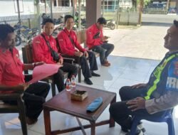Perkuat Sinergi, Polsek Kapuas Barat dan Manggala Agni Koordinasi Intensif Antisipasi Karhutla