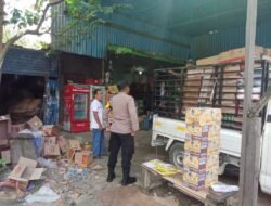 Jaga Sejuknya Kamtibmas, Personel Polsek Kurun Sapa Warga