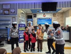 Kegiatan Polsanak Satlantas Polres Kotim  Ajak Anak Tertib Berlalu Lintas dan  Sejak Usia Dini.