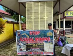 Polsek Tewah Masifkan Edukasi Larangan PETI