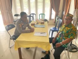 Wujudkan Wilayah yang Sejuk, Polsek Kahulut Masifkan Sosialisasi Anti-Hoaks di Tumbang Miri