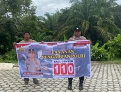 Akses Cepat Layanan Kepolisian, Polsek Kurun Masifkan Sosialisasi Call Center 110 ke Masyarakat