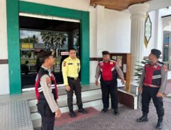 Jaga Stabilitas Keamanan Perbankan, Sat Samapta Sukamara Sambangi Bank Kalteng