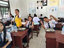 Ringankan Beban Ekonomi Warga, Program Makan Bergizi Gratis di Gunung Mas Tuai Dukungan Masif