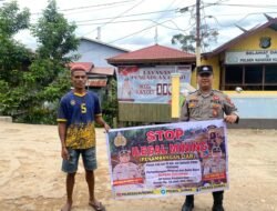 Warisi Alam Lestari, Polsek Kahulut Sosialisasikan Pemanfaatan Lahan yang Bijak