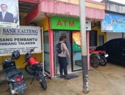 Pastikan Transaksi Warga Aman, Patroli KRYD Polsek Manuhing Sisir Area Perbankan