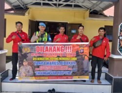 Sinergi Cegah Karhutla, Polsek Kapuas Barat Patroli Terpadu Bersama Manggala Agni Wilayah II