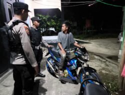 Polsek Pematang Karau Laksanakan Sosialisasi Kamtibmas kepada Masyarakat
