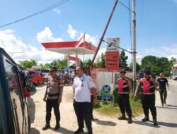 Pastikan Stok BBM Aman dan Antrean Tertib, Polres Gunung Mas Bersama Dishub Monitoring Sejumlah SPBU di Kuala Kurun