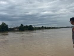 Polsek Sepang Pantau Ketat Ketinggian Air Sungai Kahayan