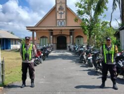KEGIATAN PENGAMANAN KENAIKAN ISA ALMASIH  DI GEREJA  EPPATA DESA SEI TATAS HILIR KEC PULAU PETAK
