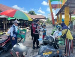 Wujudkan Rasa Aman di Pasar Saik, Sat Samapta Sukamara Dialogis dengan Pedagang