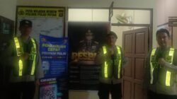 POLSEK PULAU PETAK LAKSANAKAN KEGIATAN SIAGA MAKO PADA MALAM HARI GUNA CIPTAKAN SITUASI AMAN