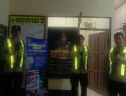 POLSEK PULAU PETAK LAKSANAKAN KEGIATAN SIAGA MAKO PADA MALAM HARI GUNA CIPTAKAN SITUASI AMAN