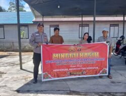 Dengar Aspirasi Warga, Polsek Kapuas Barat Gelar “Minggu Kasih” Bersama Warga Desa Anjir Kalampan
