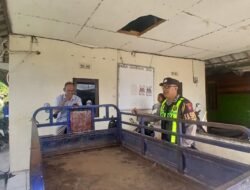 Dekatkan Diri dengan Masyarakat, Polsek Kapuas Barat Sambangi Warga Saka Mangkahai Sampaikan Pesan Kamtibmas