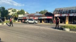 Jamin Kelancaran Transportasi Darat, Sat Samapta Polres Sukamara Gencarkan Gatur Pagi di Jalur Protokol
