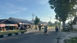 Postur Responsif di Jalan Raya, Sat Samapta Polres Sukamara Maksimalkan Pengaturan Pagi Hari
