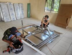 Monitoring Progres Pembangunan SPPG Bangkal, Polsek Danau Sembuluh Cek Tahapan Pekerjaan
