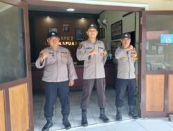 Pastikan Keamanan Wilayah, Personel Polsek Kapuas Barat Perketat Jaga Mako dan Patroli Wilayah