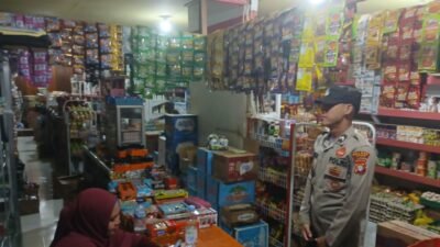 Polsek Permata Kecubung Gelar Patroli KRYD Malam Hari Sasar Titik Kerawanan Sosial