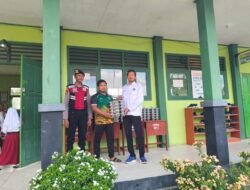 Sat Samapta Polres Sukamara Siagakan Personel Satuan Pengawal Logistik MBG