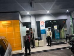 Cegah Kelengahan Pengamanan Swakarsa, Sat Samapta Polres Sukamara Sambang Bank BNI