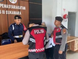 Sat Samapta Polres Sukamara Cek Kesiapan Pengamanan Swakarsa Lewat Patroli Pagi ke Area Lapas Kelas III Sukamara