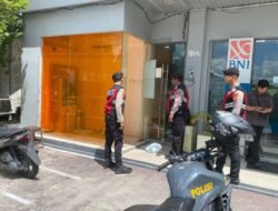 Sat Samapta Polres Sukamara Siagakan Unit Patroli Bergerak, Patroli Pagi ke Area Bank BNI Sukamara