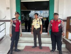 Sat Samapta Polres Sukamara Jaring Keamanan Finansial Melalui Patroli Pagi ke Area Bank Kalteng Sukamara