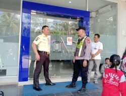 Antisipasi Kriminalitas Jelang Idul Adha, Polsek Kapuas Barat Intensifkan Patroli Objek Vital di Bank BRI Mandomai
