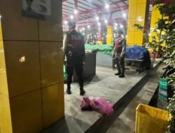 Lapak Sudah Tutup, Sat Samapta Polres Sukamara Laksanakan Patroli Malam Hari ke Area Pasar Saik Sukamara Guna Langkah Pencegahan
