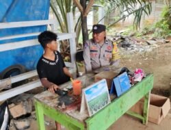 Polsek Permata Kecubung Laksanakan Sambang Dialogis kepada Masyarakat