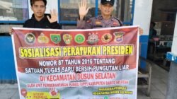 Berantas Pungli, Personel Polsek Dusun Selatan Beri Imbauan Terkait Larangan Pungli Dengan Masyarakat
