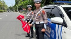 Antisipasi Lakalantas, Satlantas Polres Kapuas Pantau Arus Lalu Lintas Lingkar Luar Kota