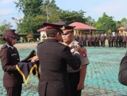 Upacara Hari Lahir Pancasila, Polres Murung Raya Gelar Kenaikan Pangkat Pengabdian Kabag SDM AKP Dede Setiadi Naik Jadi Kompol