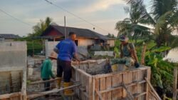 Pengecoran Fondasi Menara Pylon Jembatan Garuda Dilanjutkan Setelah Baut Pondasi Terpasang