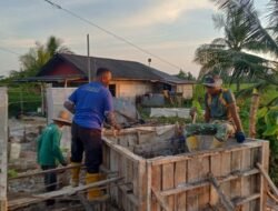 Pengecoran Fondasi Menara Pylon Jembatan Garuda Dilanjutkan Setelah Baut Pondasi Terpasang