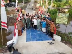 Tokoh Masyarakat Desa Tekarang Apresiasi Pembangunan Jembatan Armco: Bantu Akses Pelajar, Petani hingga Guru