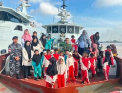 Kodaeral XII Tanamkan Cinta Bahari Sejak Dini Melalui Kunjungan Edukasi Anak PAUD ke KRI
