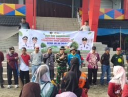 Koramil 1008-05/Kelua-Muara Harus Bersama Forkopimcam Gelar GEMA JALIN, Wujud Nyata Kepedulian Terhadap Kebersihan Lingkungan