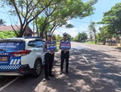 Hadir di Tengah Masyarakat, Satlantas Polres Kapuas Pengaturan Pagi